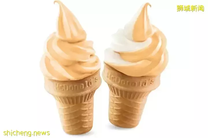 麦当劳新品“夕张哈密瓜冰淇淋”登场!3月31日起全岛分店Dessert Kiosk可买到🍈