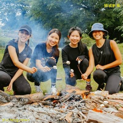 保证你没见过!新加坡2天1夜蒙古包露营,篝火点起来