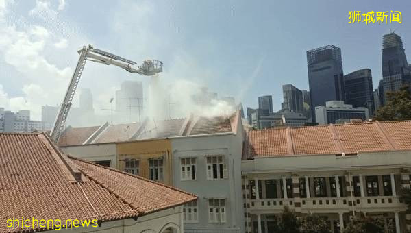 刚刚!新加坡市中心发生火灾,至少5辆消防车出动