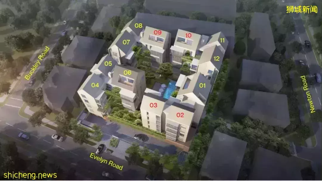 新加坡【D11區】中央核心CBD紐頓永久地契新公寓 10 evelyn【頂級名校學區房】