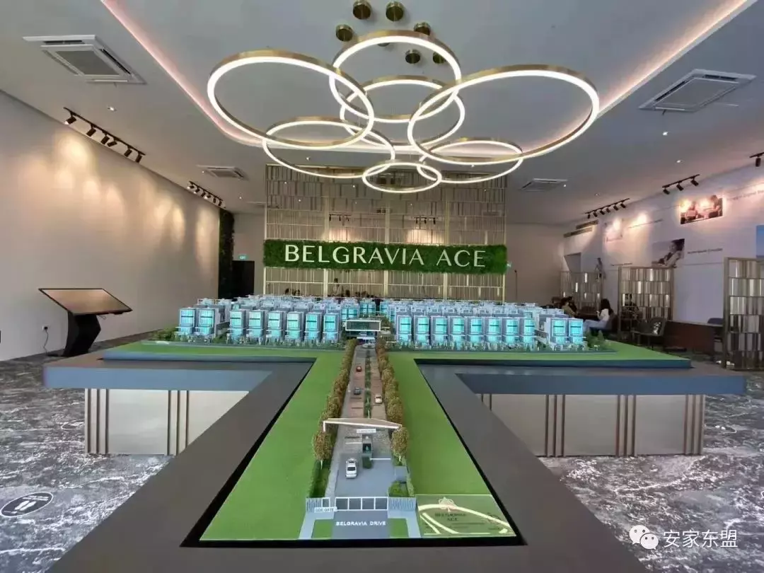 Belgravia Ace最後一個周末看房，已經上百張支票，可能開盤賣掉九成，不提前交支票就可能沒機會了，最後一個別墅大盤
