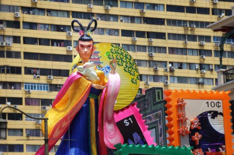 新加坡牛車水中秋燈展，就這