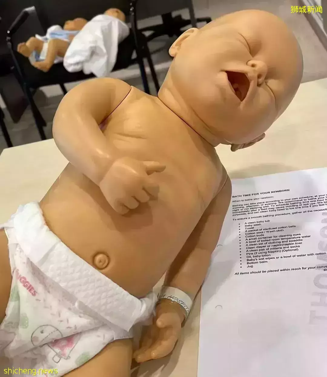 和老公一起學如何帶寶寶？新加坡醫院的生育課太貼心了