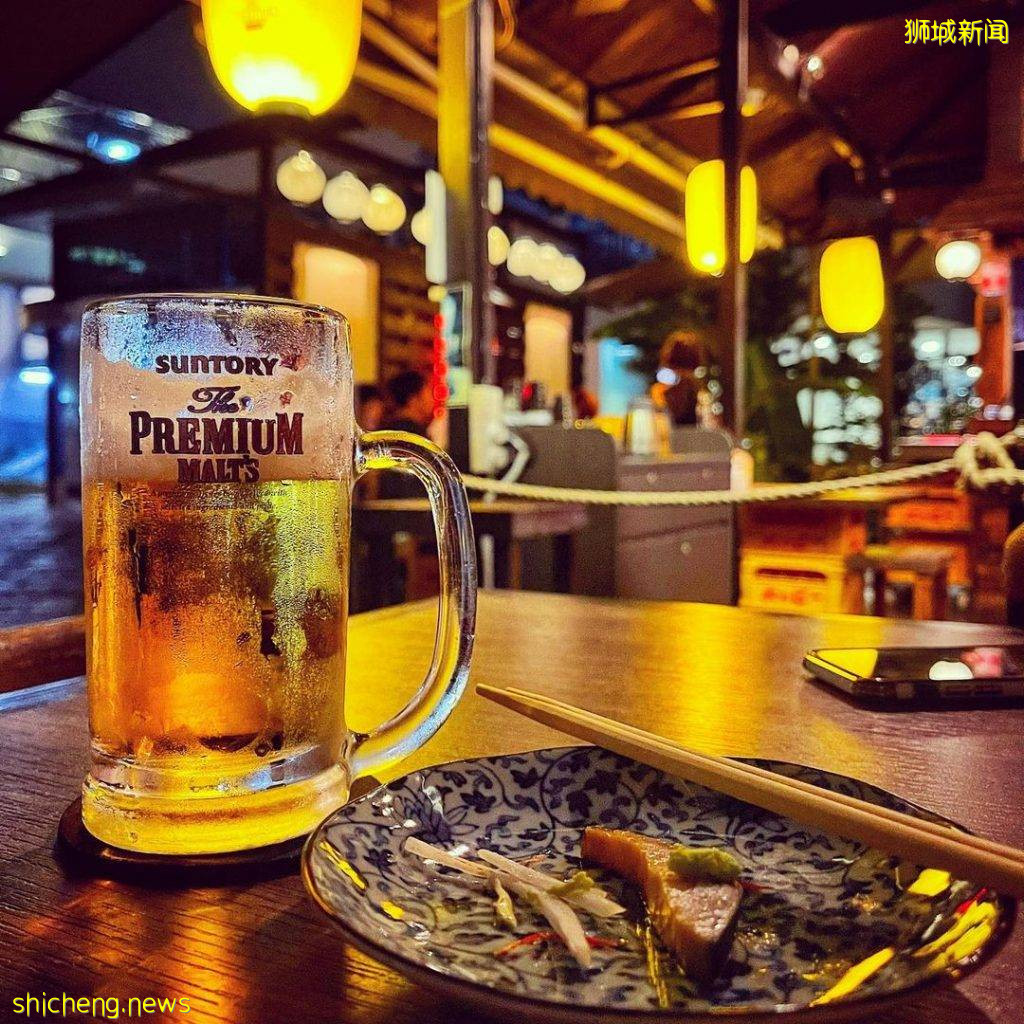 深夜食堂来这里🤤新加坡首个海边居酒屋Ku Kai Izakaya🍶边吃烤串边欣赏沿海美景🍢