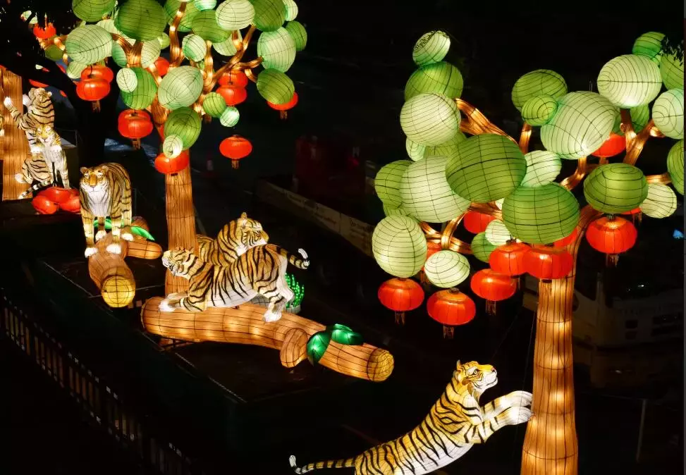 新加坡今年的“虎”點“彪”,居然“妩媚”地對我笑
