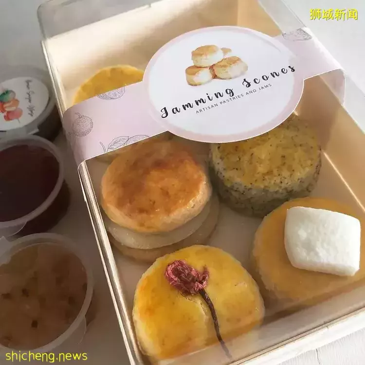 Jamming Scones自制司康+麻薯內餡😍告別傳統偏幹口感，咬下去的每一口都是驚喜