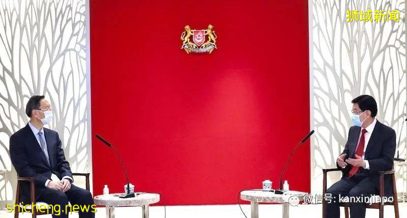 楊潔篪與新加坡高層4人分別會談,談了什麽