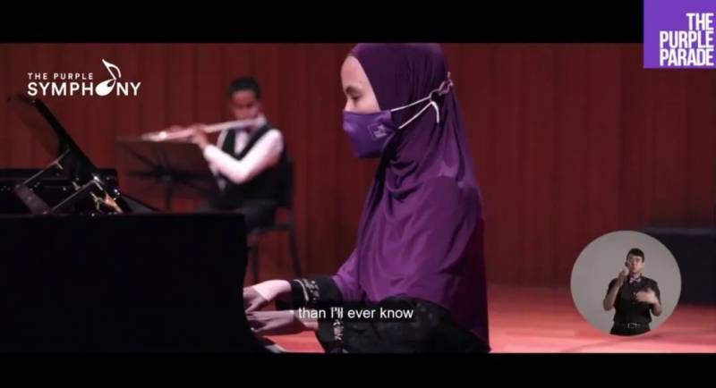 第一屆線上紫色行動成功舉辦,新加坡正在爲建設包容殘疾人的社會而努力