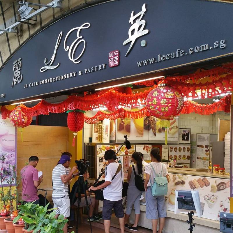 新加坡老字號糕餅鋪L.E. Cafe Confectionery &amp; Pastry✨必吃網紅甜食“豆花撻”入口即化，一盒8粒只需$10