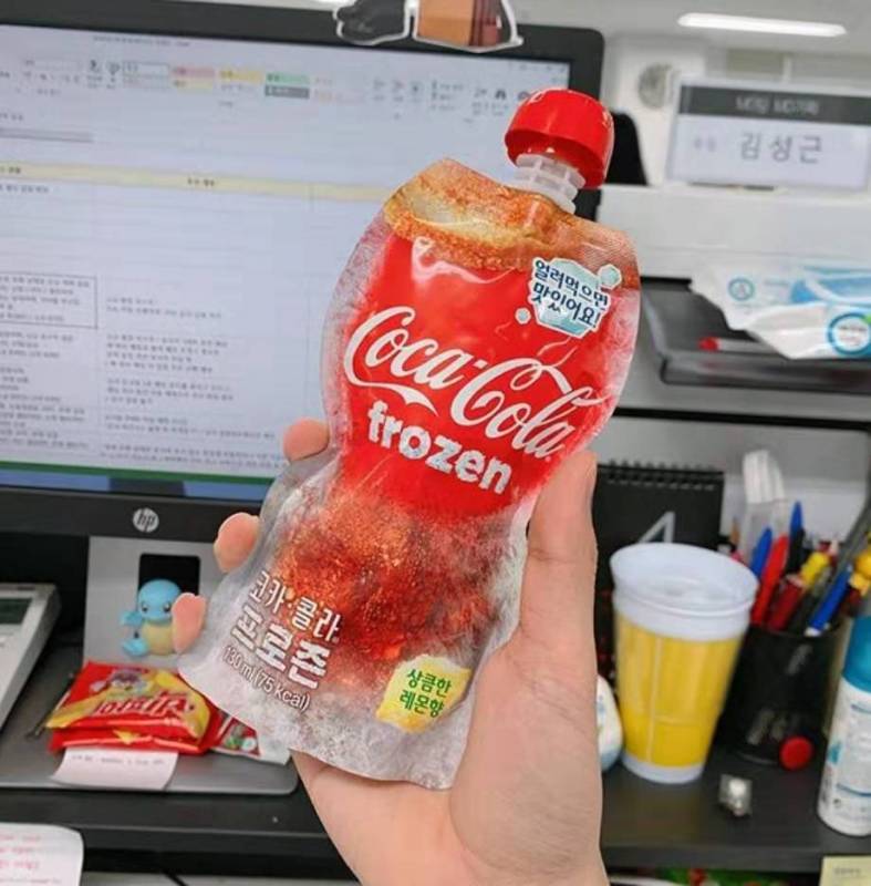 风靡韩国日本的柠檬小可乐冰沙来新加坡了！开心快乐肥宅水