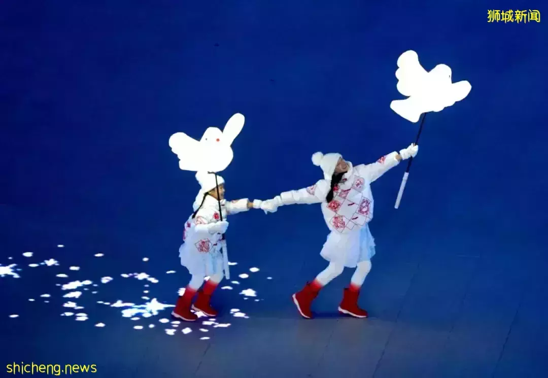 新加坡哈莉瑪總統表示：“北京冬奧會開幕式非常值得一看” ，哪個瞬間驚豔了你