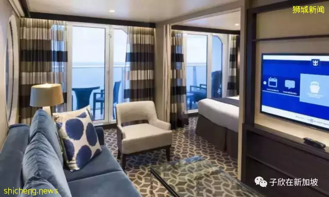 超幸运！疫情期间在新加坡坐邮轮，普通房免费升级成带管家服务的星级套房