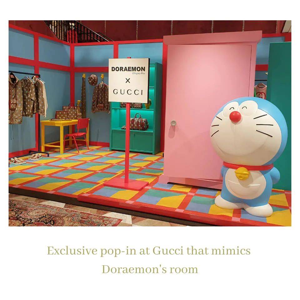 GUCCI的多啦A梦,LV的红色货柜,新加坡乌节路潮出新花样