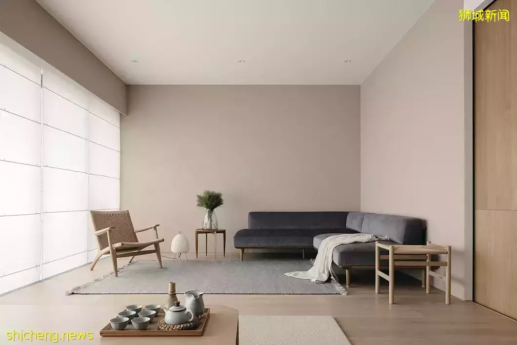 新加坡Soleil公寓，原木色帶來的禅意，​Monocot Studio