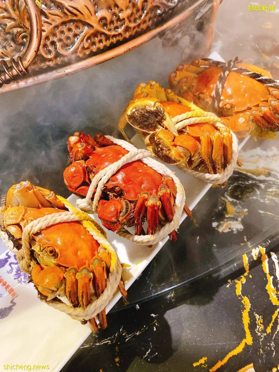 終終終于等到你！2021大閘蟹首登獅城，舌尖嘗鮮“六月黃”