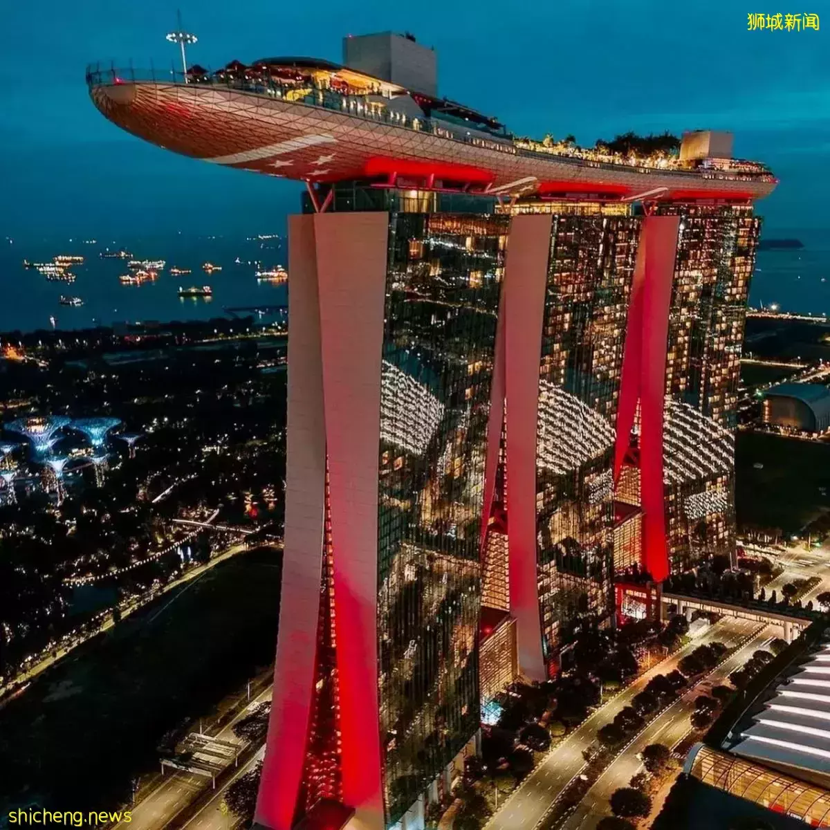 新加坡旅遊不可錯過的獅城夜景，打卡CÉ LA VI空中酒吧