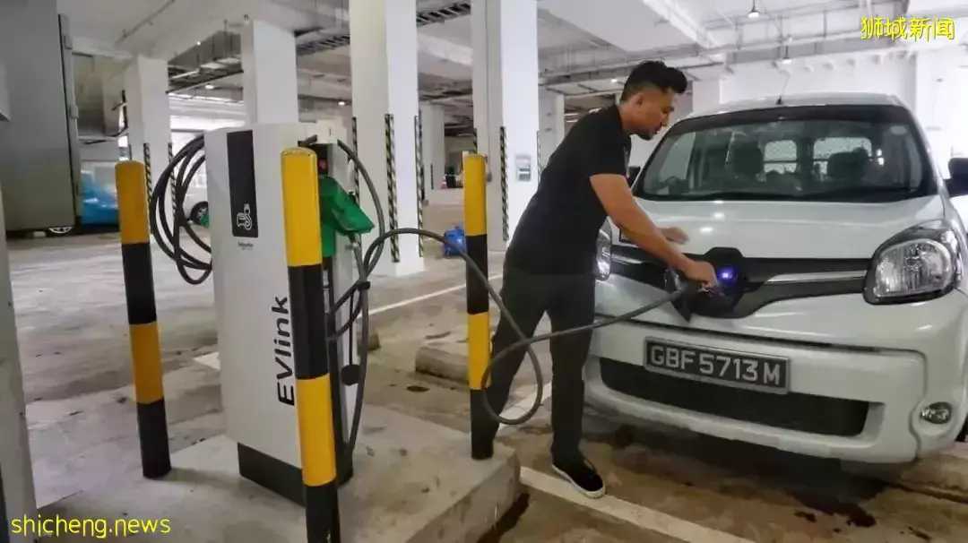 新马跨境电动车充电服务来啦!车主可通过Go查看充电桩位置