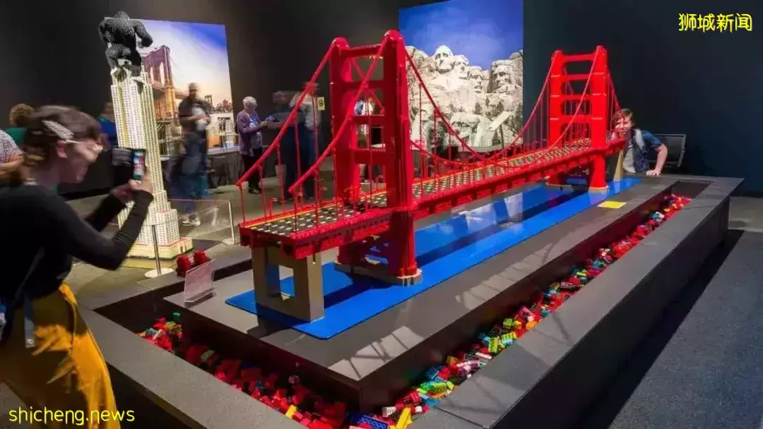 全世界大受歡迎的樂高展，來新加坡啦！泰坦尼克號、金門大橋、姬路城