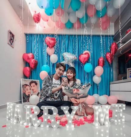 李腾七年之痒 宣布求婚成功