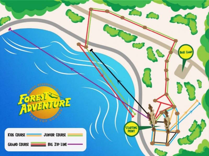 驚險刺激！挑戰人猿泰山一樣的飛躍、水面滑索等超好玩項目！就在Bedok蓄水池Forest Adventure