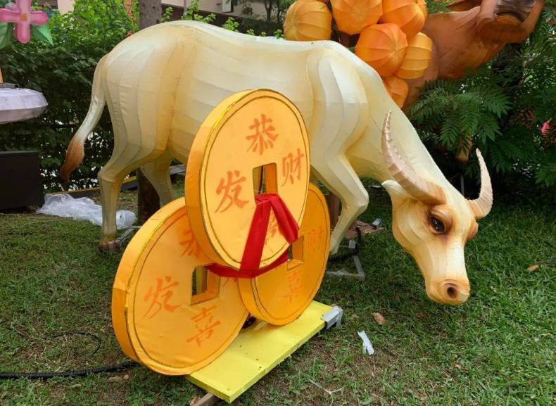 新加坡唐人街解鎖網紅打卡新姿勢,網友:滿滿的豐收味兒