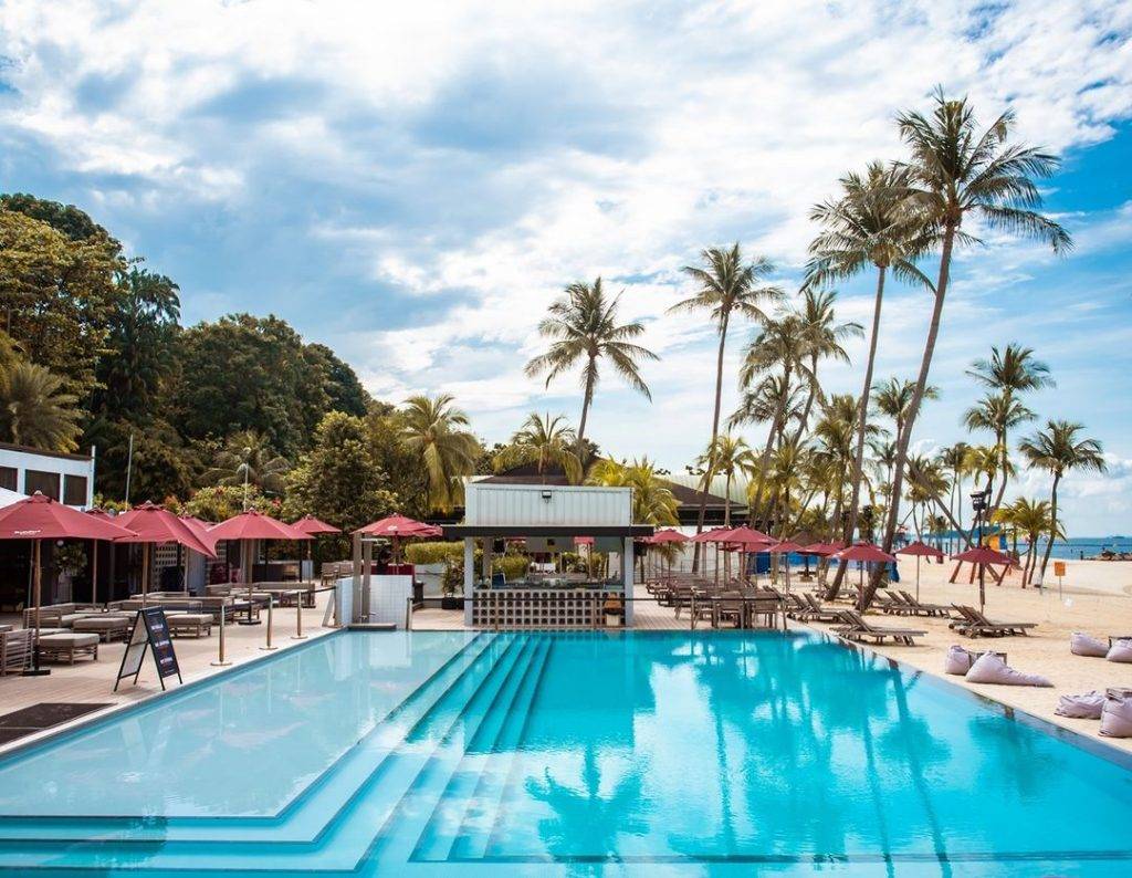 聖淘沙Rumours Beach Club🏖撲進泳池遨遊，享受陽光沙灘☀想要假裝Bali度假就來這