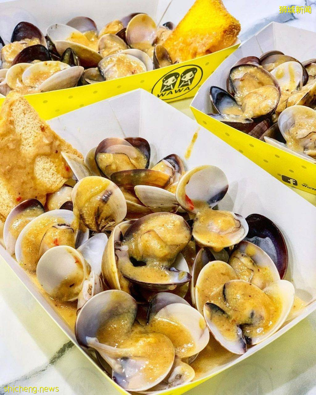 “娃娃啦啦米粉”现抓现煮!肉质鲜嫩无沙😋米酒汤+奶油酱+特制叁巴辣椒、快来嗦粉