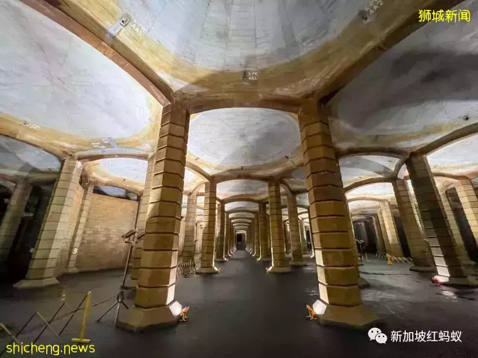 新加坡福康甯山地下深處，藏著近百年曆史的“水宮殿”