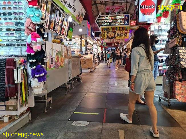 无旅客 邻近商场爆感染群 武吉士街业者生意一落千丈