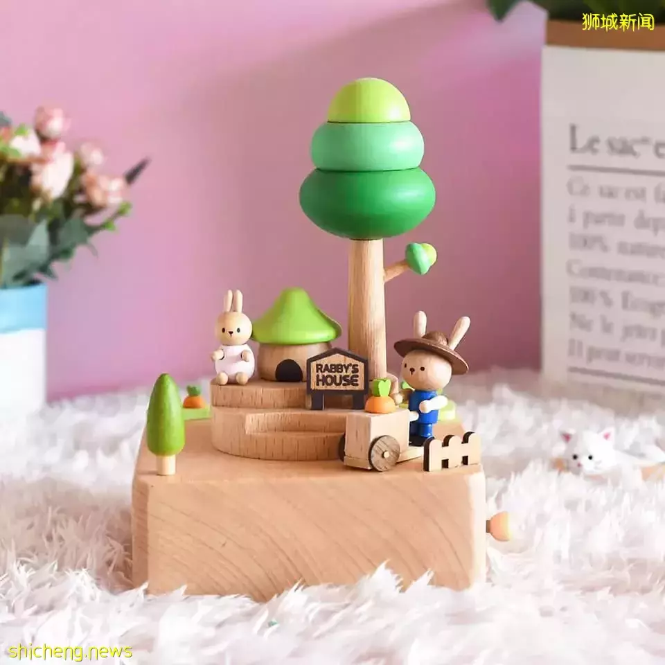 日子很无聊?来OKdodoo制作手工音乐盒!自选装饰+底座和音乐,打造小众又专属的礼物🎁