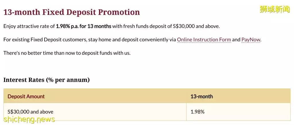 高质量存钱方式!新加坡各大银行定期存款利率盘点