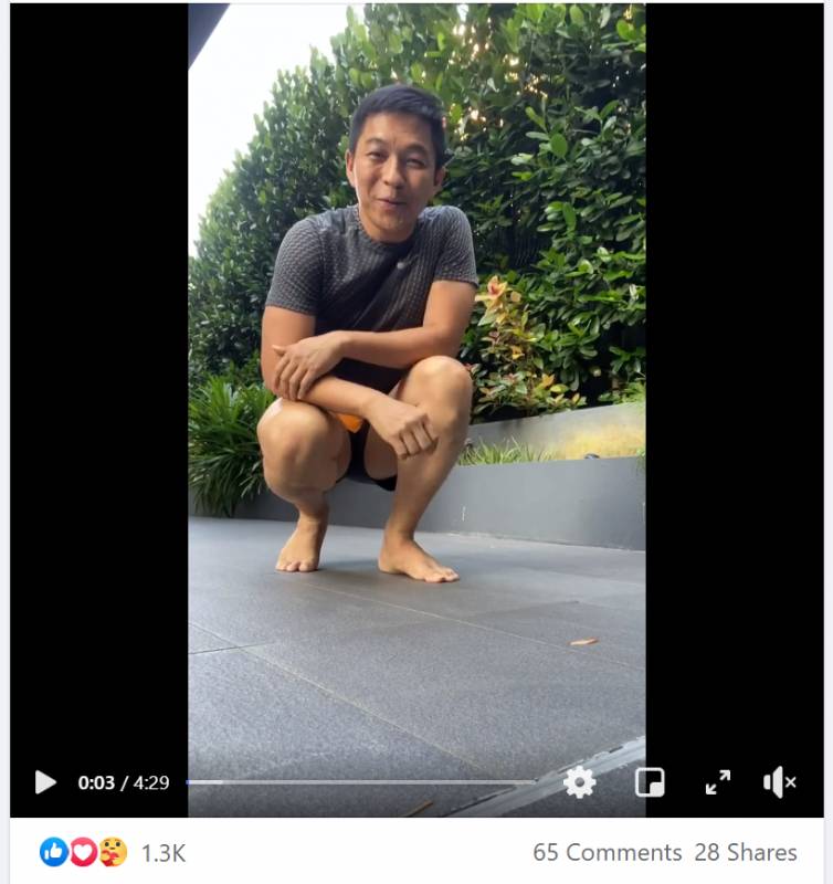 新奇!新加坡部長間流行做“俯臥撐”,女部長也來挑戰