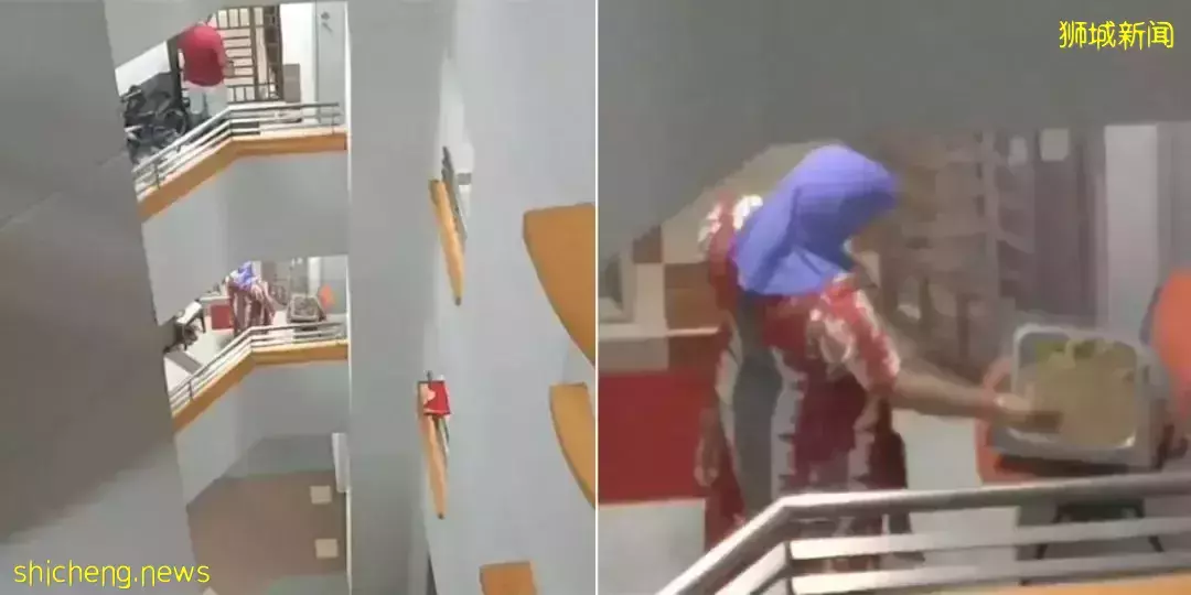 驚！新加坡洋人故意高空抛酒瓶，砸死老人