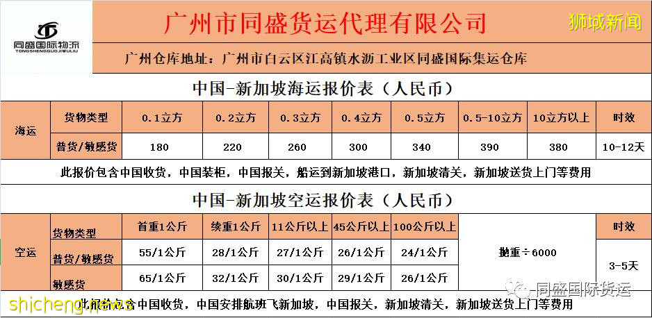 疫情期间为在新加坡的华人提供安全/方便/快捷的中国 新加坡国际集运物流服务