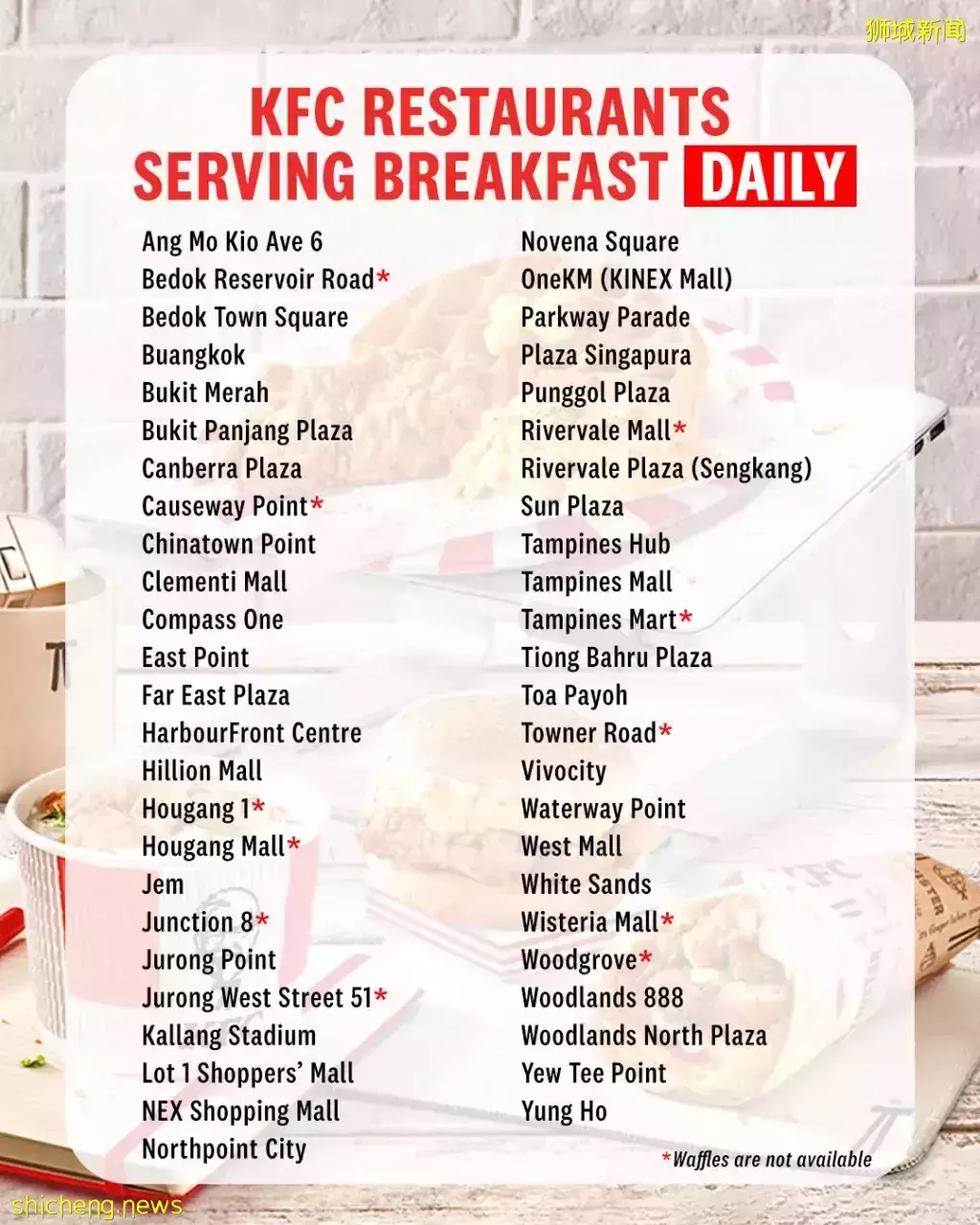 ☕KFC连续两周的早餐有半价优惠!全岛指定分行参与,要吃就要快快行动⚡