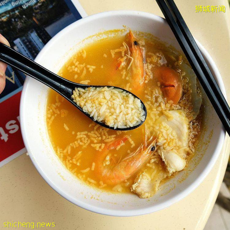 搜罗新加坡7大美味泡饭😏汤头鲜甜+米饭香脆+丰富配料、吃完一大碗超有饱足感