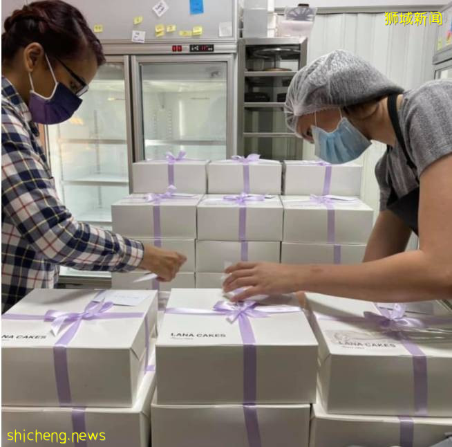 爲新加坡被歧視醫護人員免費送蛋糕，巧克力、暖暖滴、很貼心