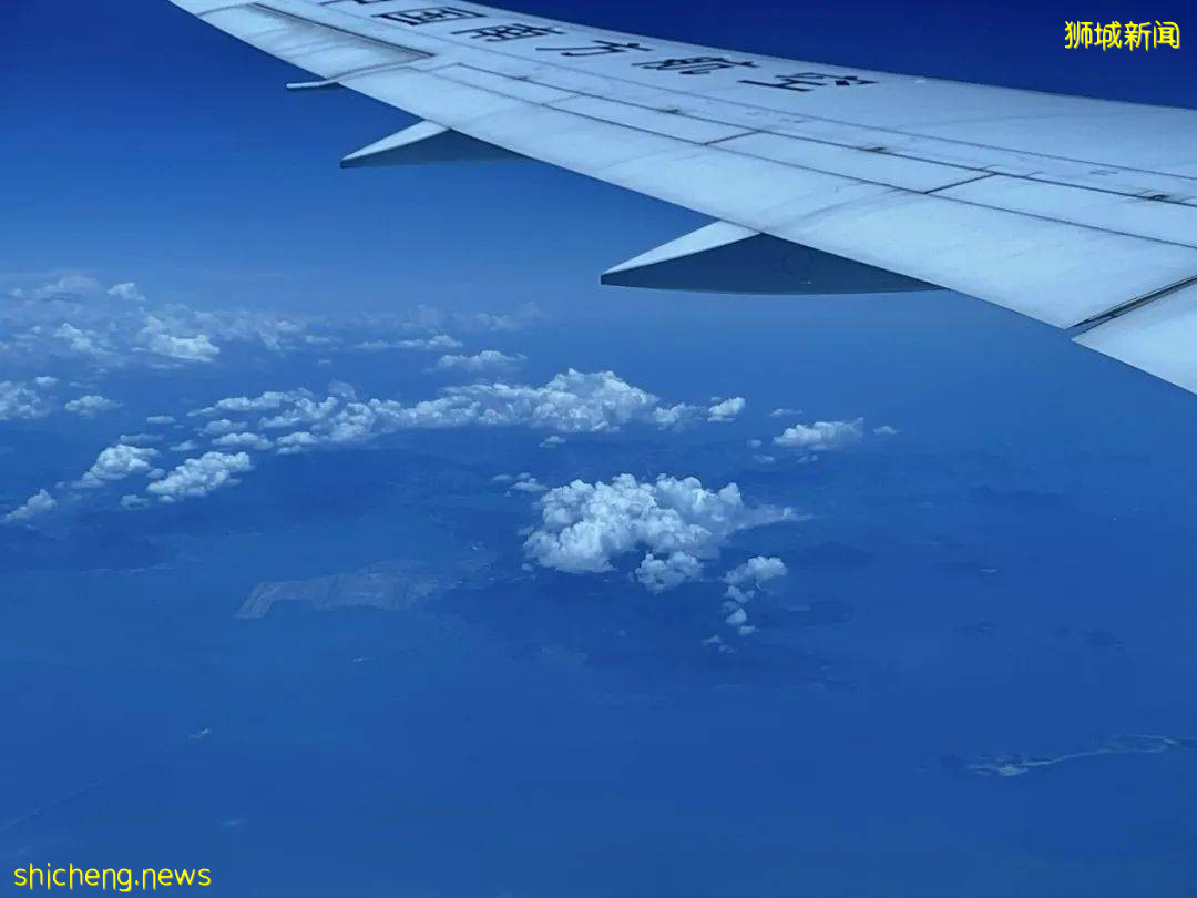 在廣州飛往新加坡的航班上，我發現了不一樣的風景