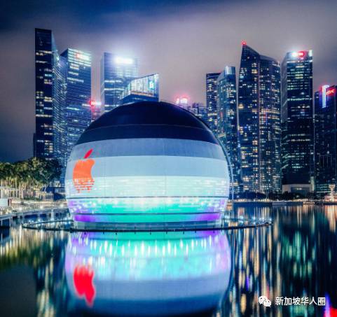 新加坡水上的苹果专卖店!9月10日正式开幕,需提前预约参观