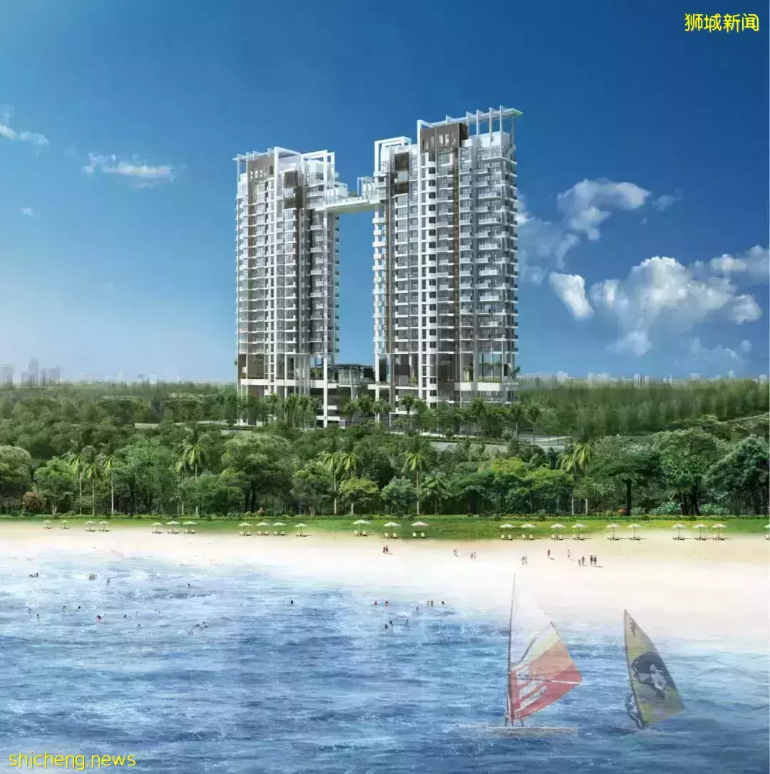 海景豪宅到底有多爽？新加坡东海岸度假风 永久地契公寓 The line@tanjong rhu 【俯瞰东海岸 远眺滨海湾】