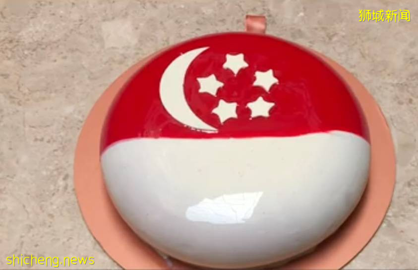 哇塞!新加坡國旗蛋糕、國慶套餐你心動了嗎