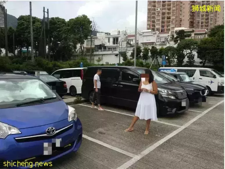 新加坡妹纸为抢停车位上肉身，结果碰豪横男顶肉硬上