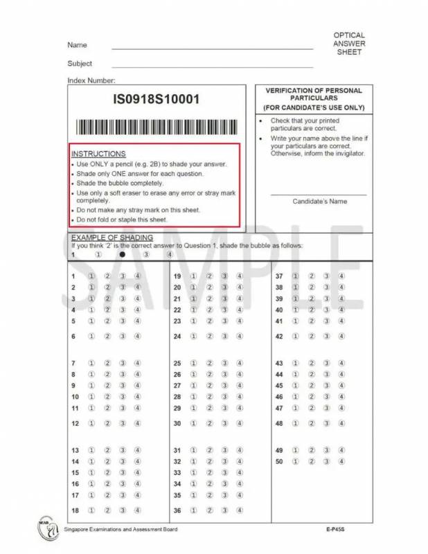 明天考试的注意事项都在这，小二/小三的学生记得查看