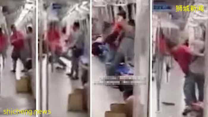 地铁“赶”乘客 阿叔与人大打出手