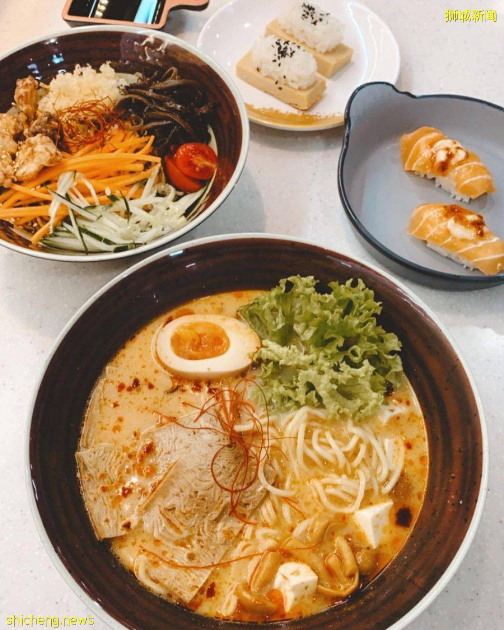 吃素新選擇‼首間素食壽司“Saute Sushi”🍣植物肉制成、口感味道佳👍小火車將食物送到你面前