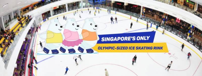 新加坡奧林匹克規模溜冰場⛸️ 10月31日迎接萬聖節🎃 扮電影角色可免費入場