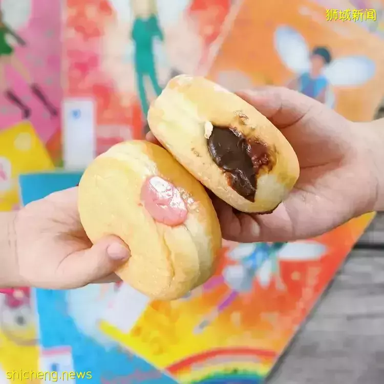 接好糖衣炮弹!盘点新加坡爆浆甜甜圈Bomboloni🍩圆圆鼓鼓外形、内馅满到流心😙