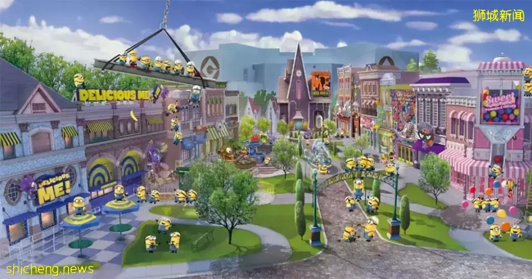 实拍！新加坡小黄人主题乐园开建，亮点满满，抢先看