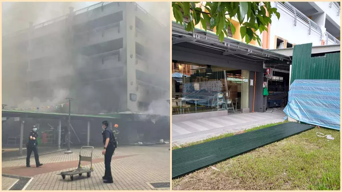 淡滨尼咖啡店在去年8月火灾洗礼后重新开业