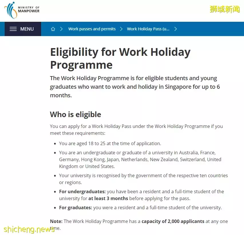 寶藏簽證 新加坡居然有邊旅遊邊工作的簽證？如何申請
